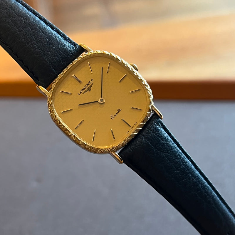 Longines Champagner Zifferblatt Quarz aus den 80er Jahren