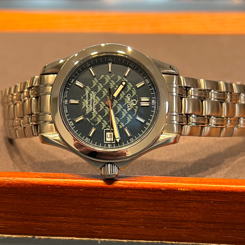 Omega Seamaster Jacques Mayol Automatic Date 2500.80