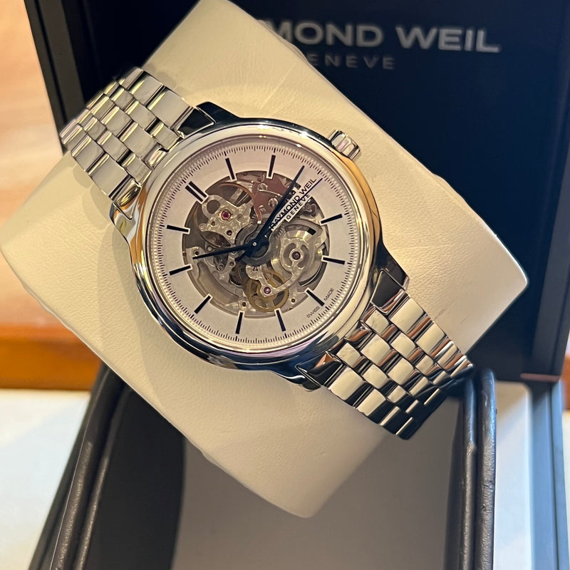 Raymond Weil Maestro Skeleton Full Set 2215-ST-65001