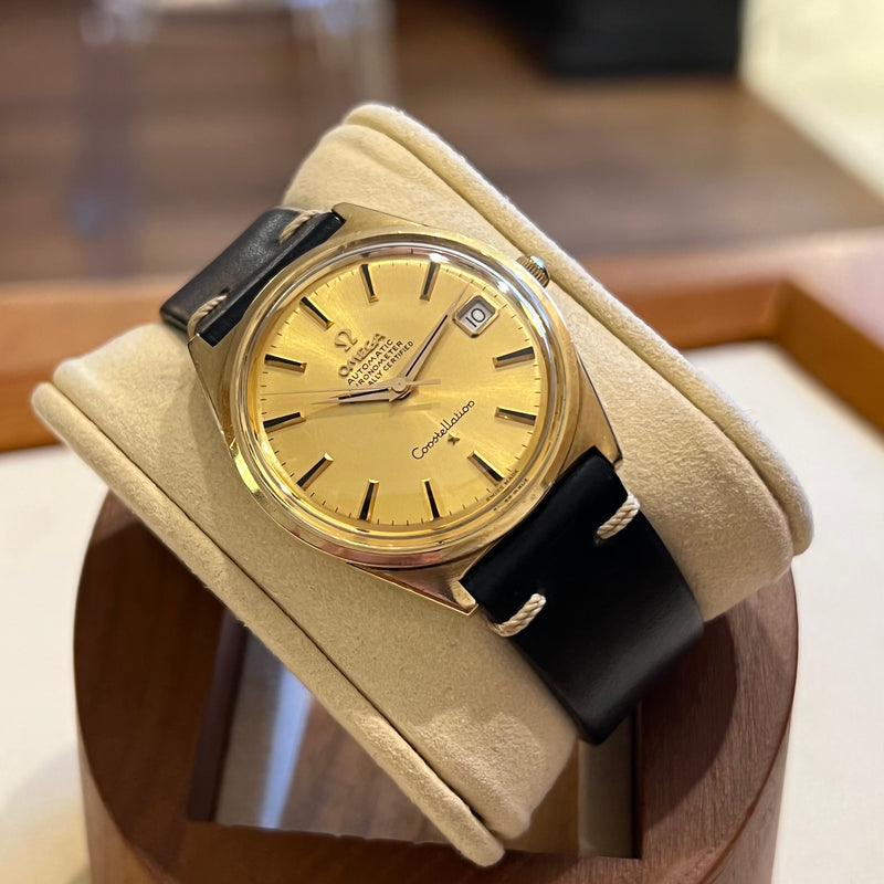 Omega Constellation Circa 1968 Quickset Date 168.015