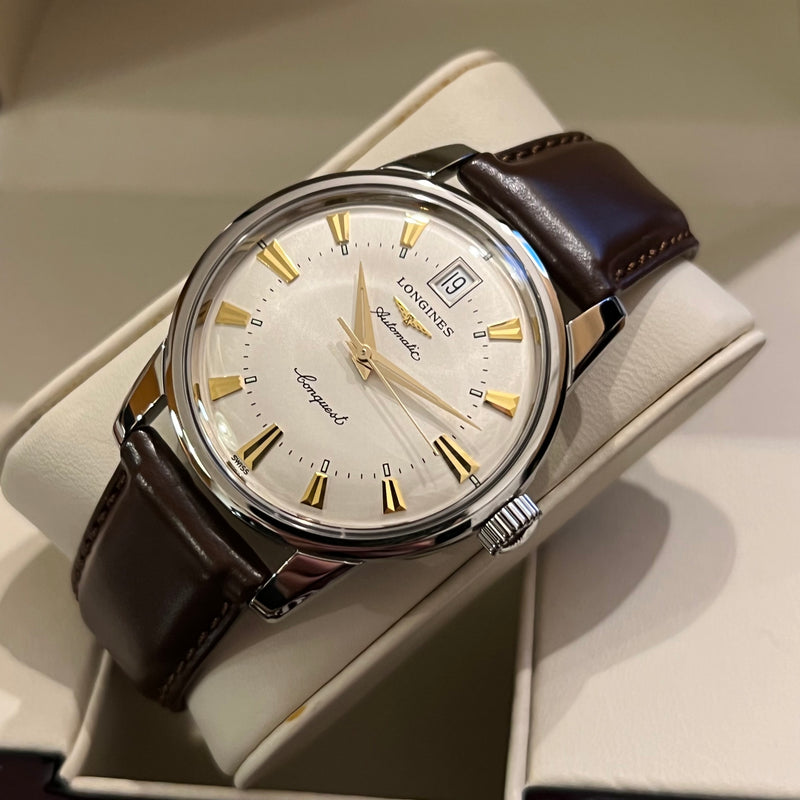 Longines Conquest Heritage Automatic Date Full Set L1.611.4