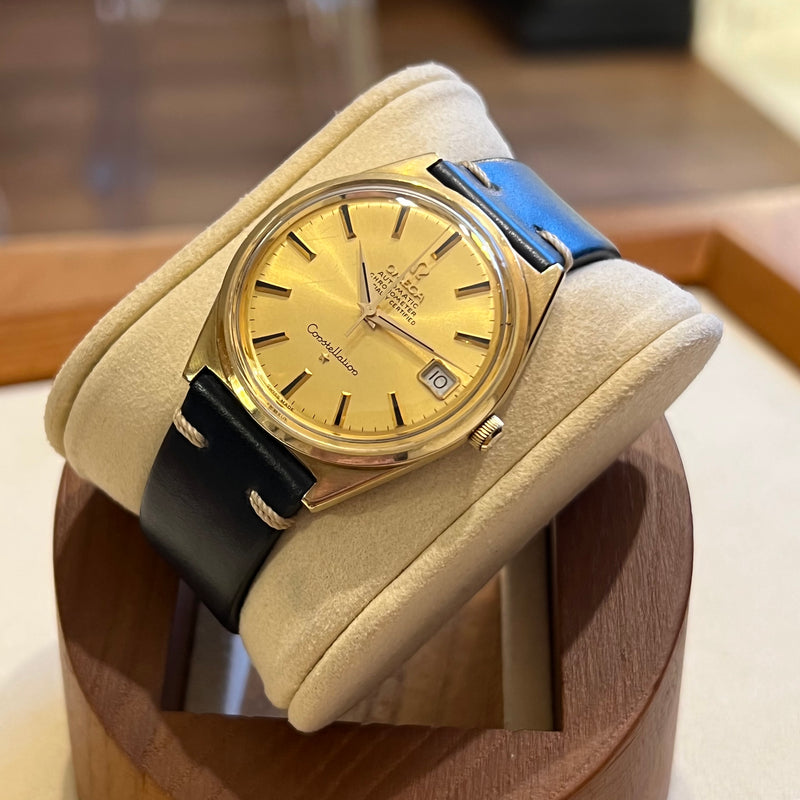 Omega Constellation Circa 1968 Quickset Date 168.015