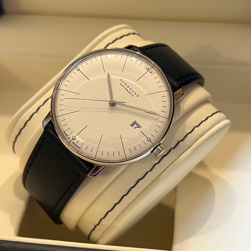 Junghans Max Bill 38 mm 08-2022 Full Set 027/4002.44