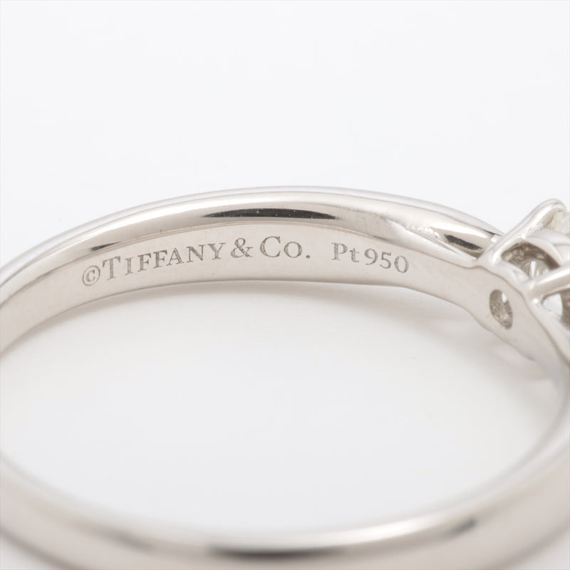 Tiffany cincin harmoni berlian 0.24 ct Pt950 3.3g