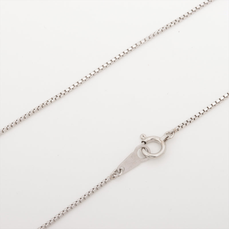 Necklace Cross Diamonds 1.00 ct Pt900×Pt850 6.0g