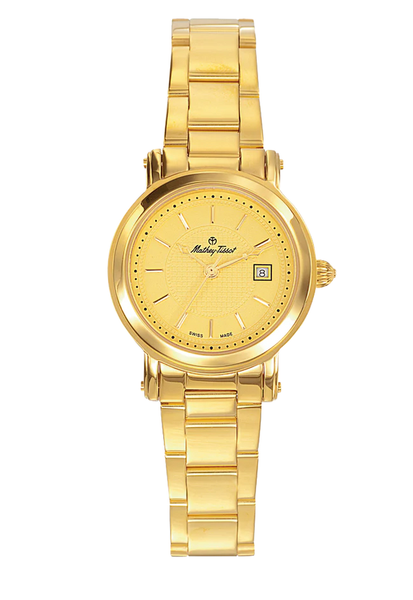 Mathey-Tissot City Gold Plated & Champagne Dial D31186MPDI