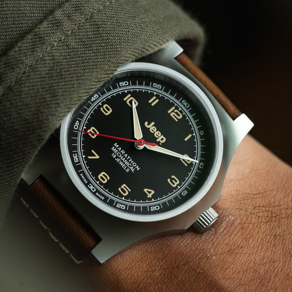 Marathon Watch 41mm Jeep® Willys SSGPM (Officer's Mechanical)