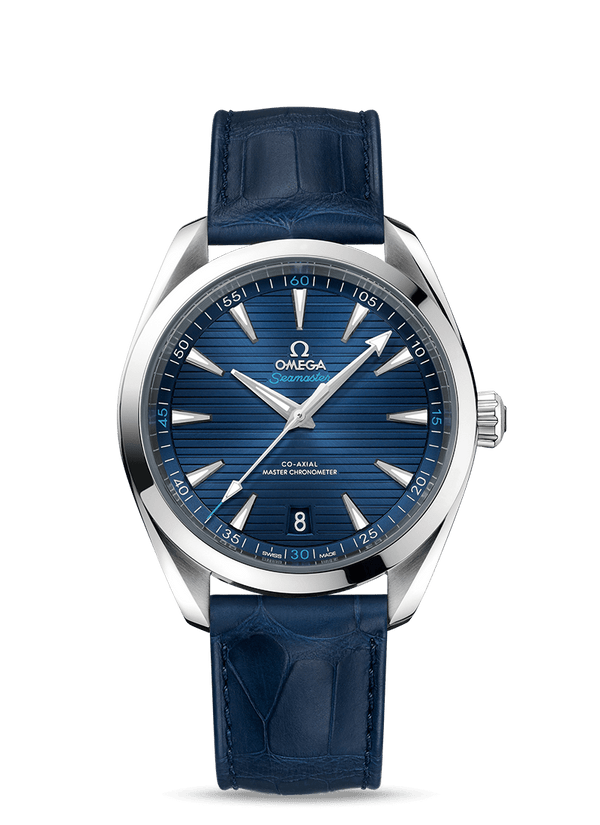 Omega Seamaster Water Earth Steel &amp; Leather 220.13.41.21.03.001.