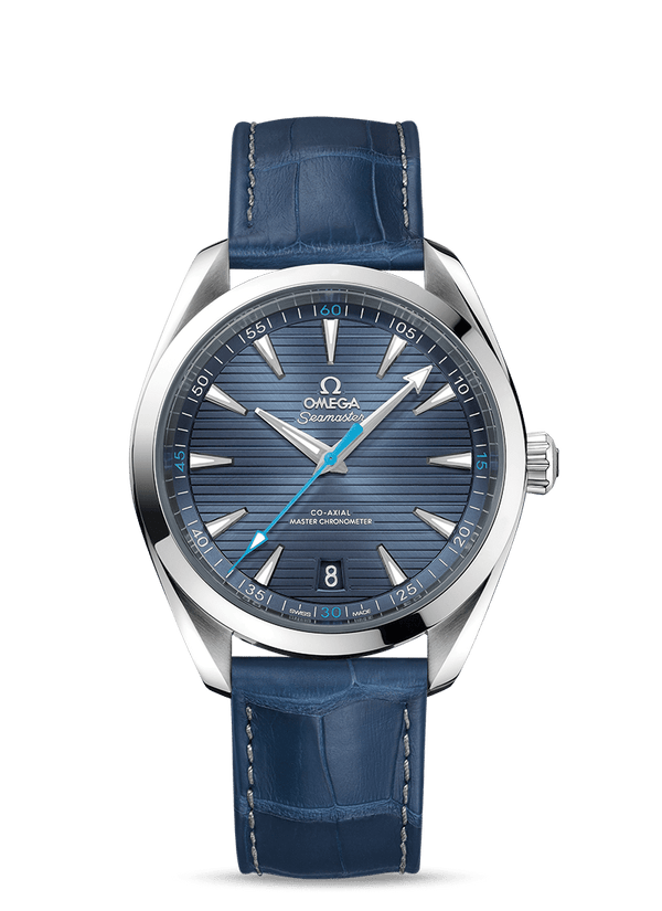 Omega Seamaster Water Earth Steel &amp; Leather 220.13.41.21.03.002