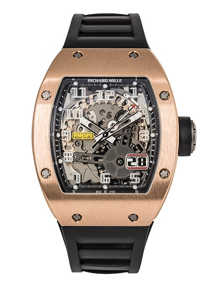 Richard Mille RM 029 Oversize Data Rosa Ouro 2011