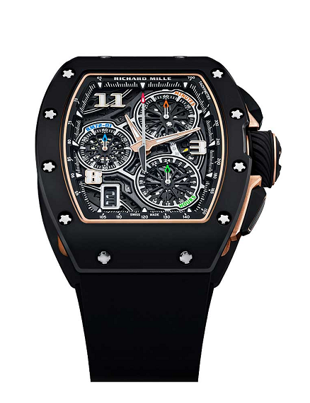 Ричард Милле RM 72-01 хронограф Flyback черный