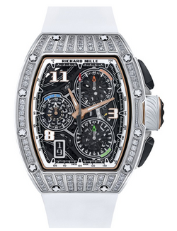 Richard Mille RM 72-01 diamanti flyback cronografo