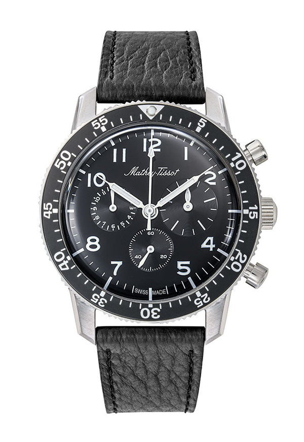 Mathey-Tissot Chronograph Black Dial 1968 TYPE1968N
