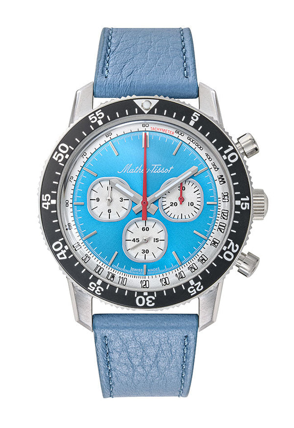 Mathey-Tissot Chronograph Blue Dial 1968 TYPE1968SK