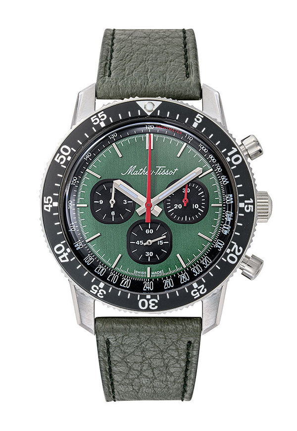 Mathey-Tissot Chronograph Green Dial 1968 TYPE1968VE