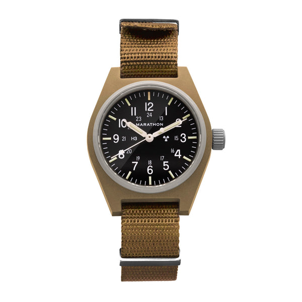 Marathon Watch 34mm Desert Tan General Purpose Mechanical (GPM)