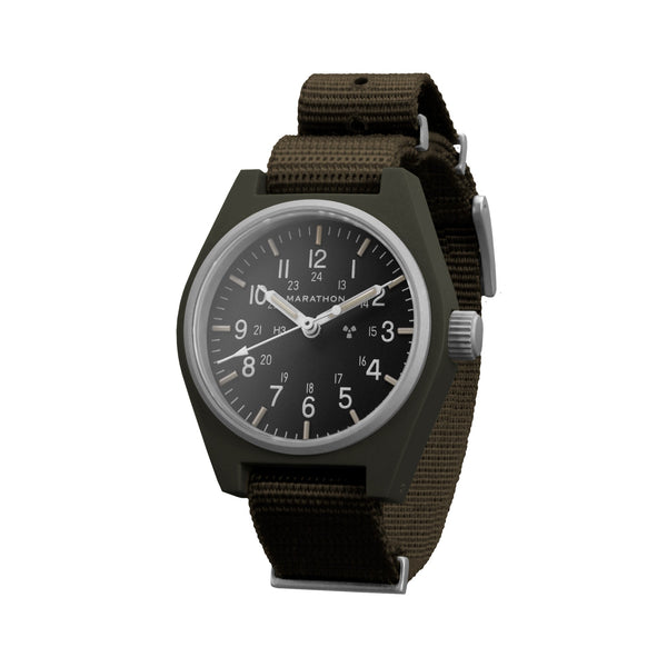 Marathon Watch 34mm Sage Green General Purpose Mechanical (GPM)
