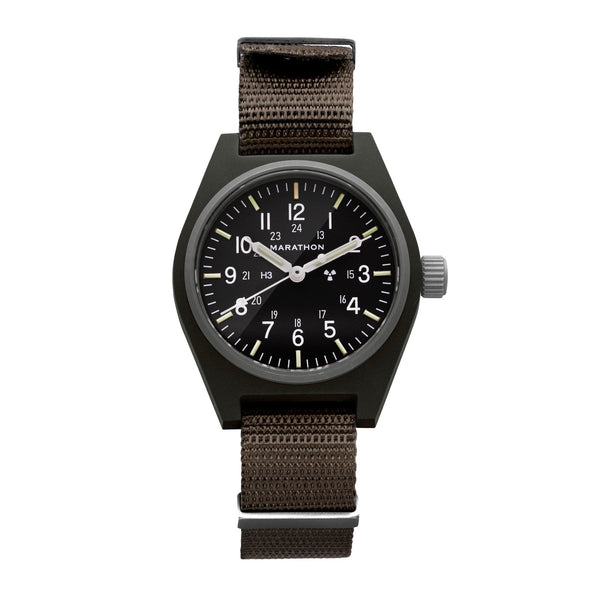 Marathon Watch 34mm Sage Green General Purpose Mechanical (GPM)