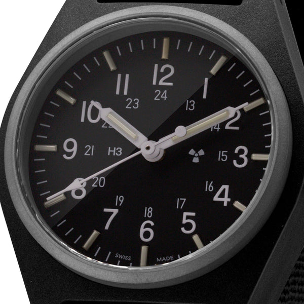 Marathon Watch 34mm Black General Purpose Quartz (GPQ)