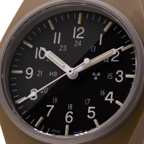 Marathon Watch 34mm Desert Tan General Purpose Quartz (GPQ)