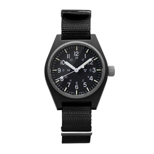 Marathon Watch 34mm Black General Purpose Quartz (GPQ)