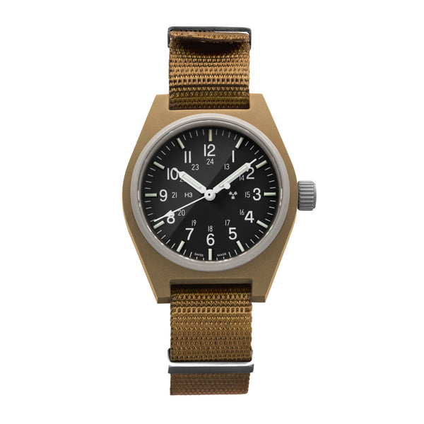 Marathon Watch 34mm Desert Tan General Purpose Quartz (GPQ)