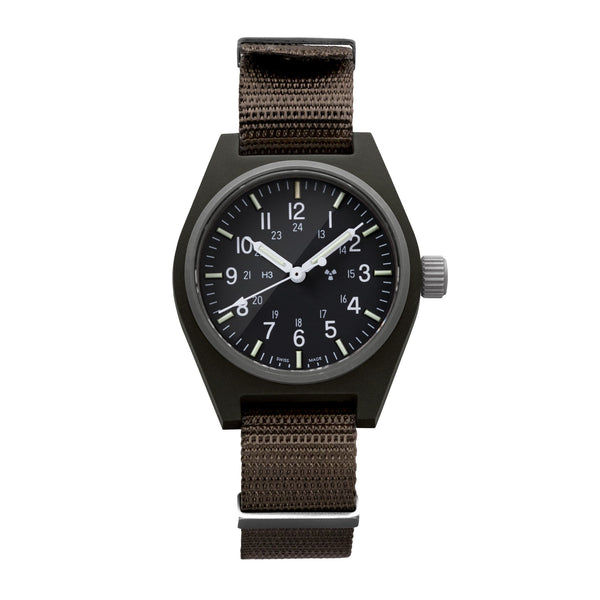 Marathon Watch 34mm Sage Green General Purpose Quartz (GPQ)