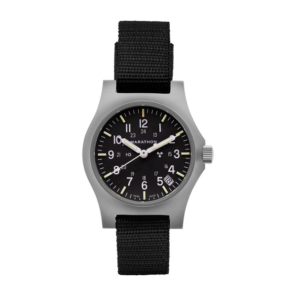 Marathon Watch 36mm Officer's Quartz w/ Date (GPQ-D)