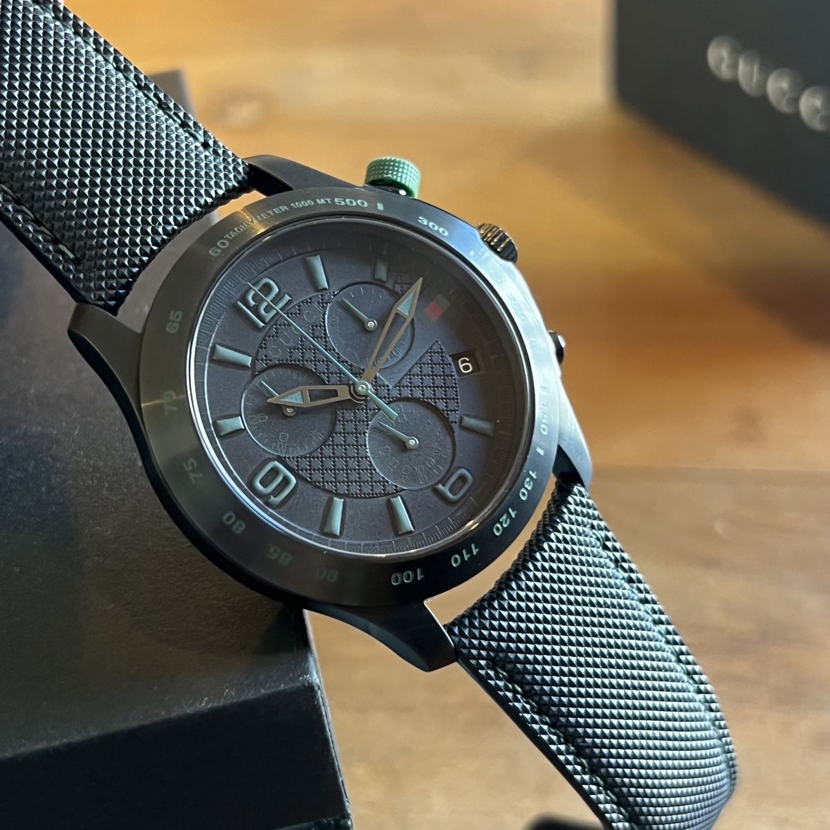 Gucci watch chronograph best sale