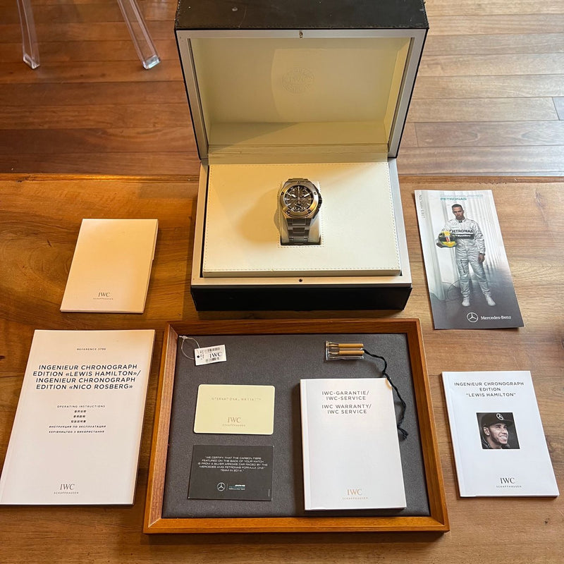 Cronografo ingegnere IWC Nuova edizione limitata Lewis Hamilton IW379602