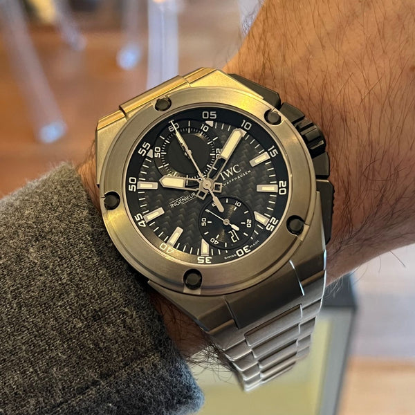 IWC-Ingenieur Chronograph neue limitierte Auflage Lewis Hamilton IW379602