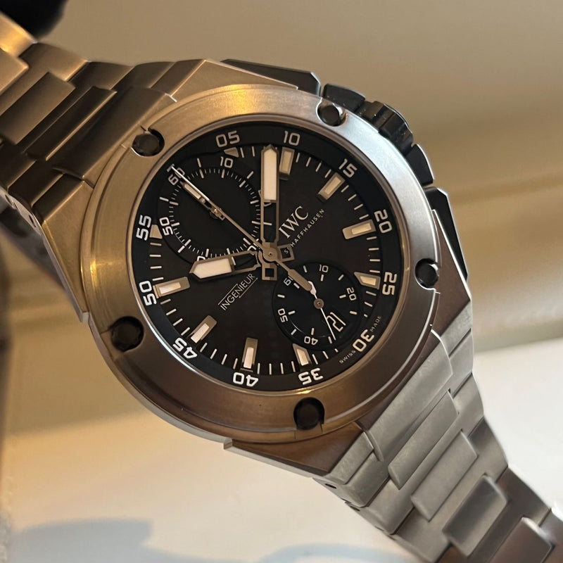 IWC Ingenieur Chronograph New Limited Edition Lewis Hamilton IW379602