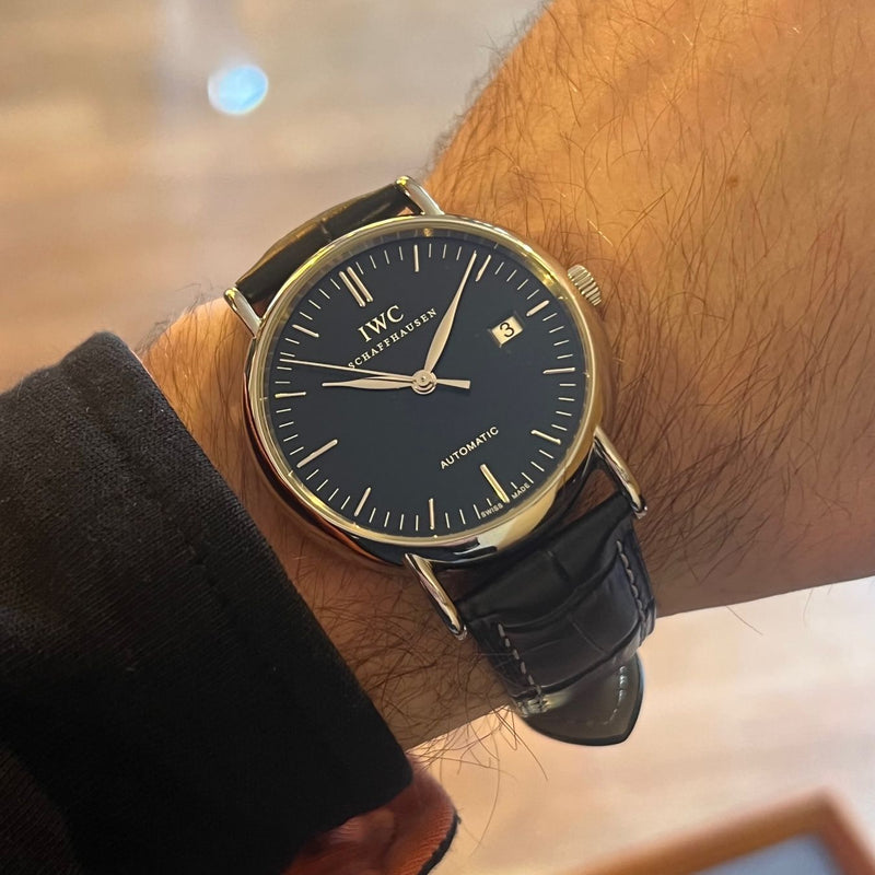 IWC Portofino تاريخ تلقائي 39 ، iw356208