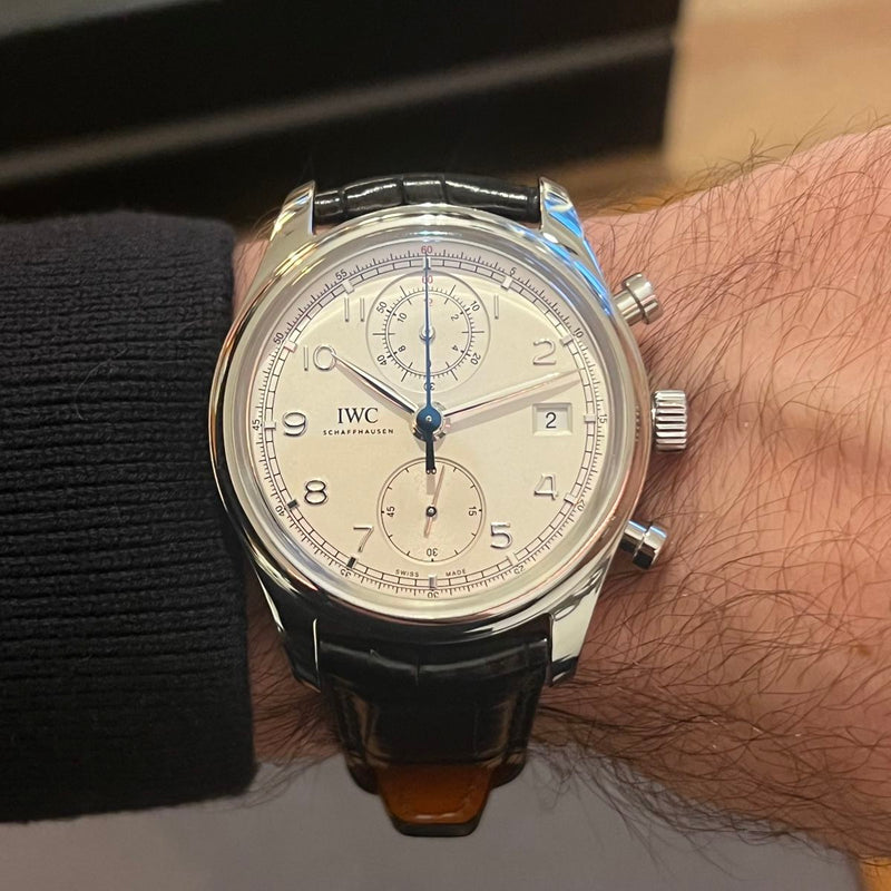 IWC Portuguese Chrono 42 mm New Full Set IW390403