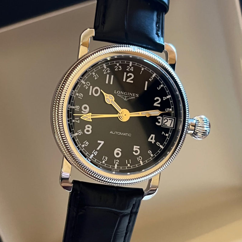 Longines Heritage Avigation 11/2023 Pełny zestaw L2.778.4.53.0