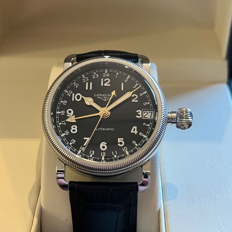 Longines Heritage Avigation 11/2023 Pełny zestaw L2.778.4.53.0