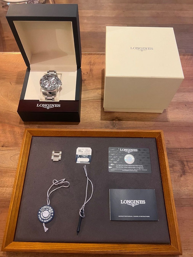 Longines Hydro Conquest Full Set 10/2023 L3.883.4