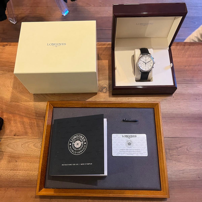 Koleksi Longines Master 03/2022 Set Full lengkap