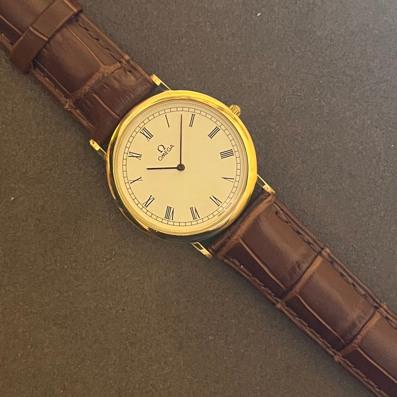 Omega De Ville Gold Plated 34 mm