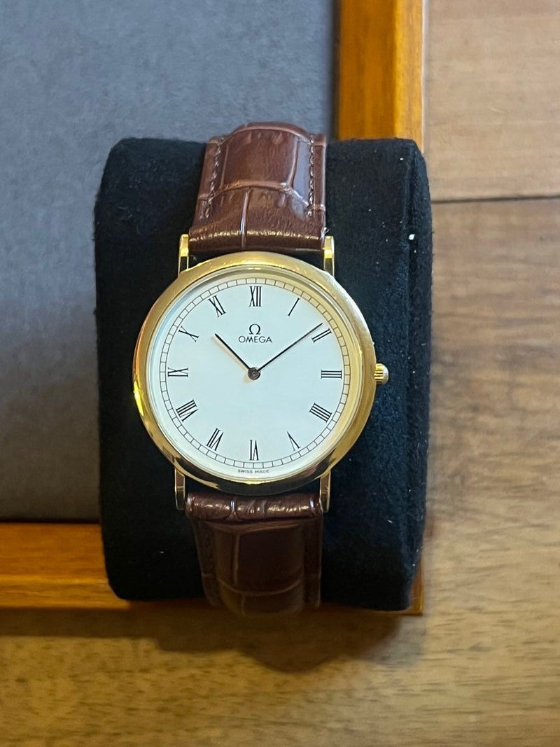 Omega De Ville Gold Plated 34 mm