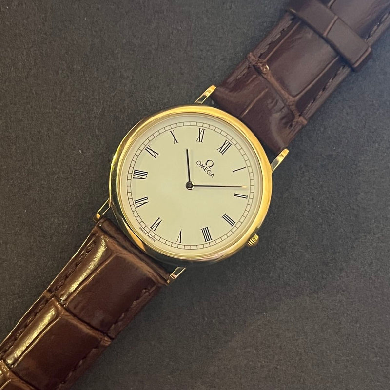 Omega De Ville Gold Plated 34 mm