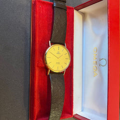 Omega De Ville 1351 Gold Plated 35 mm Quartz