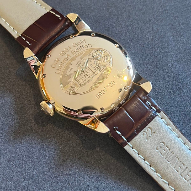 Oris Centennial Pink Gold 18kt Full Set Limited Edition