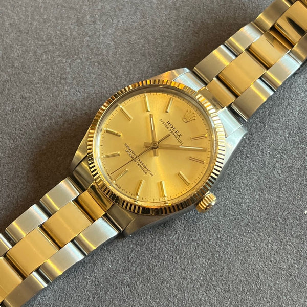 Rolex Oyster Perpetual Champagne 1005 Circa 1988