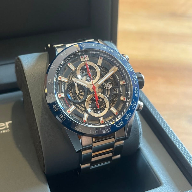 Tag Heuer Carrera Cal.01 05/2019 CAR201T.BA0766ครบชุด