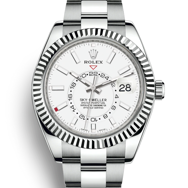 Buy Sell ROLEX Sky Dweller White Gold White Dial Oystersteel